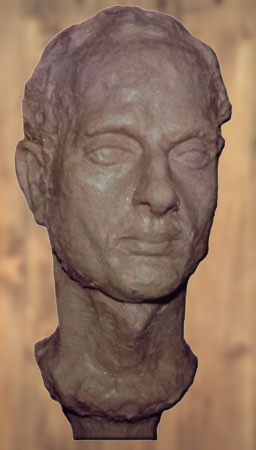 First Head Study in Clay